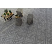 Keramik Roman Motif Batu Alam G445401 dPlatea Grey 40x40 Gol. B