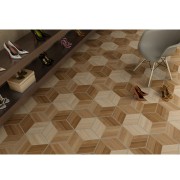 GH348060 dTribeca Natural 34x39 Gol. A Keramik Lantai Motif Kayu