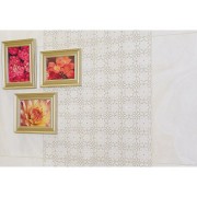 W63324R dRegia Fiore 30x60 Gol. C Keramik Dinding