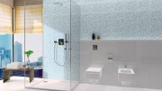 W637444R dMosaico Blue 30x60 Gol. C Keramik Kamar Mandi