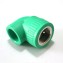 Rucika Green Kelen Elbow | Knee | Keni | L  90° Female Drat Dalam PPR 25 mm / 3/4" 1