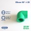 Rucika Green Kelen Elbow / Knee 90° PPR 20 mm 1