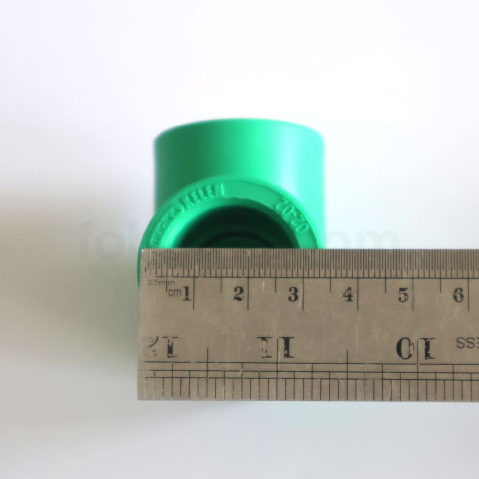Rucika Green Kelen Elbow / Knee 90° PPR 25 mm 3
