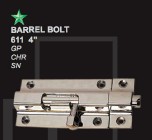 Solid Barrel Bolt 611 4