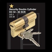 Security Double Cylinder DC 02 - 60 SCR