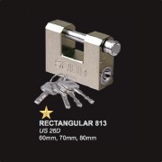 Top Security Rectangular 813 60mm
