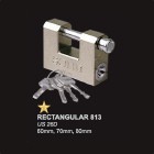 Solid Top Security Rectangular 813 60mm