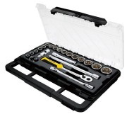 Metric Socket Module W/ Tool Case - Kunci Socket Set