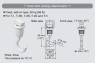 Toso Picture Rail Hook A / Kait Langit-langit 2