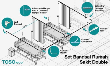 set-toso-bangsal-rumah-sakit-double