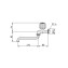 Toto T30AR13V7N Acrylic Handle Sink Tap With Swivel Spout 2