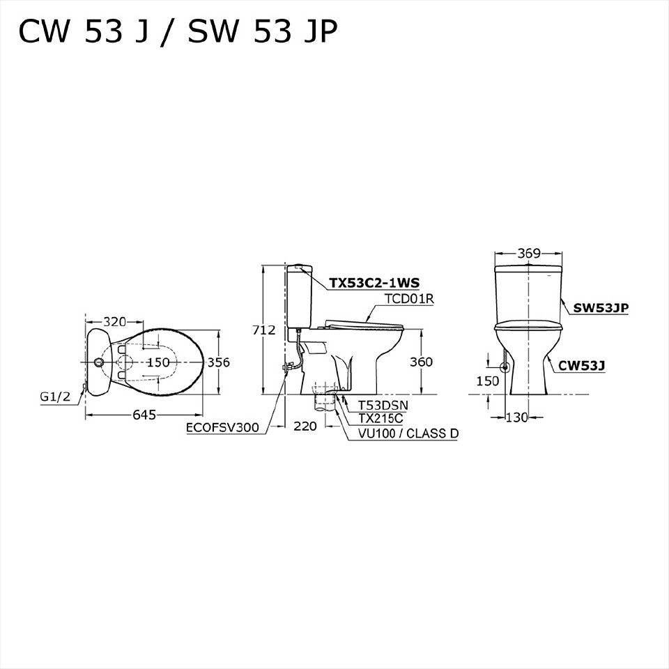 toto-cw53j-sw53jp-45-l-single-flush-closet-duduk