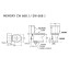 TOTO CW668J / SW 668J S-Trap Close - Coupled Toilet 2