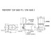 TOTO CW668PJ / SW 668J P-Trap Close-Coupled Toilet 2