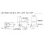 TOTO CW811NPJ / SW811NJP P-Trap Close - Coupled Toilet 2