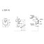 TOTO L529V1 Wall Hung Lavatory / Wastafel 2