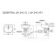 TOTO LW241CJ/LW242HFJ Pedestal Lavatory / Wastafel 2
