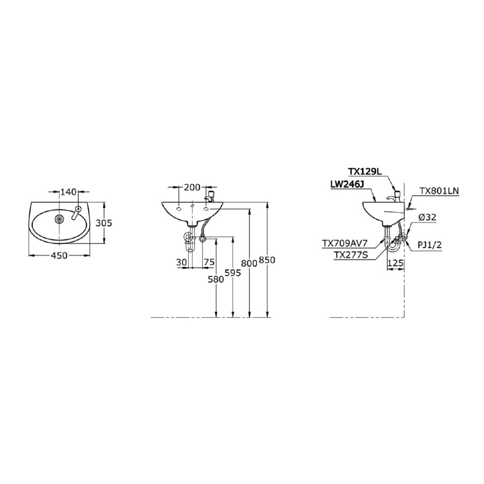 toto-lw246j-wall-hung-lavatory-wastafel
