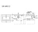 TOTO LW648CJ Console Counter Lavatory / Wastafel 2