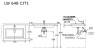 TOTO LW648CJT1 Self Rimming Lavatory / Wastafel 2