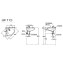 TOTO LW7CJ Wall Hung Lavatory / Wastafel 3