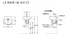 TOTO LW810CJ Wall Hung Lavatory / Wastafel 2