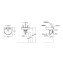 TOTO LW897J Wall Hung Lavatory / Wastafel 2