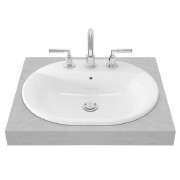 LW899J Self Rimming Lavatory / Wastafel