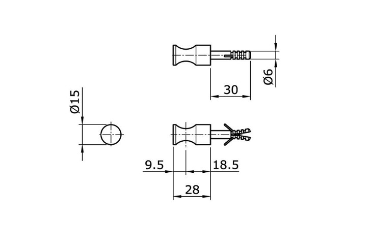 Toto TX704AEZV1 Sanitary Bag Hook 2