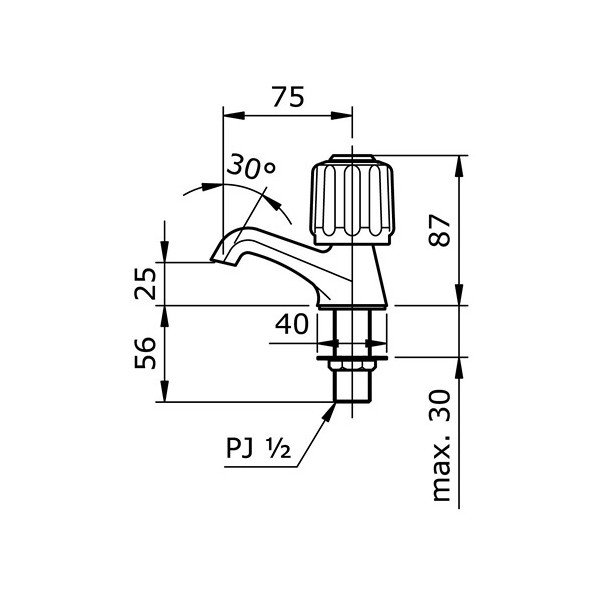 toto-t205mb-lavatory-faucet