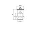 TOTO T6JV4 Waste & Plug With Overflow Hole / Wastafel Afur 2