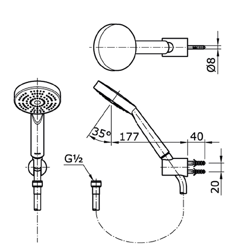 toto-thx118sjz-hand-shower-set