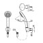 TOTO THX17NB Hand Shower Set 3