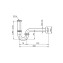 TOTO THX1A-5N P-Trap for Lavatory 2