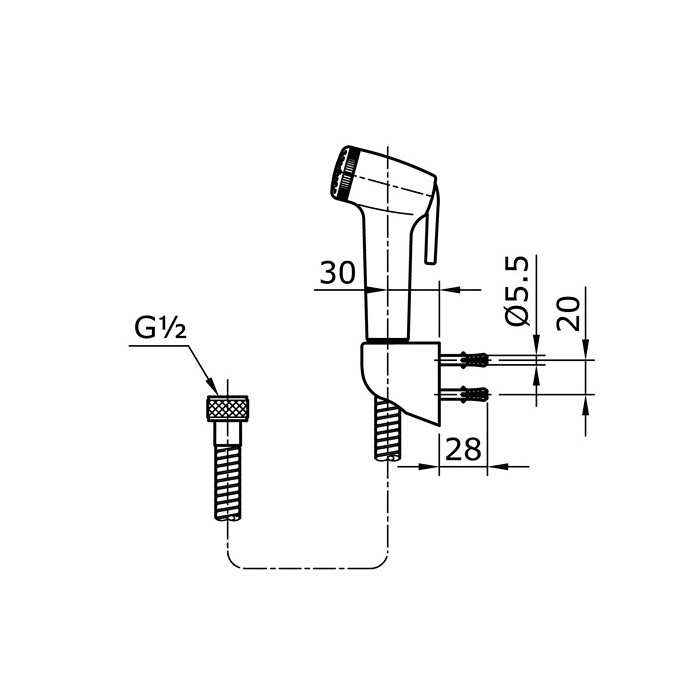 toto-thx20mcrb-shower-spray-chrome
