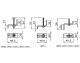 TOTO TSP0225W Brackets 2