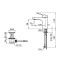TOTO TX115LRS Single Lever Lavatory Faucet With 1 1/4" Pop-Up Waste 2
