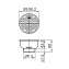 TOTO TX1DA Floor Drain / Saringan Pembuangan Kamar Mandi 2