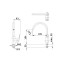 Toto TX606KRR Kitchen Faucet 2