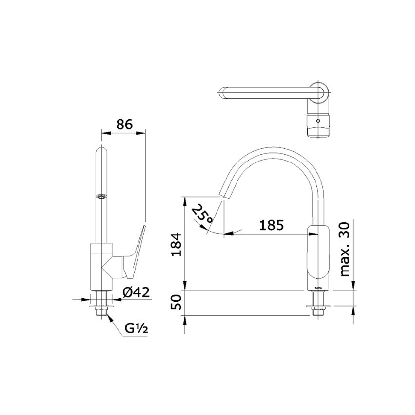 toto-tx606krs-kitchen-faucet