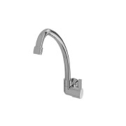 TX609K Wall Type Kitchen Faucet with Swivel Spout
