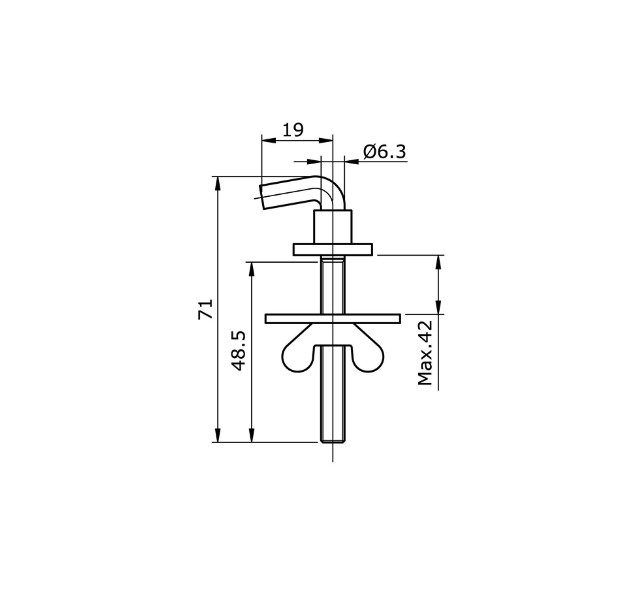 TOTO TX809L Brackets 2