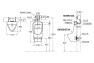 TOTO UW350HJT1M / TEA99V100 Urinal 2