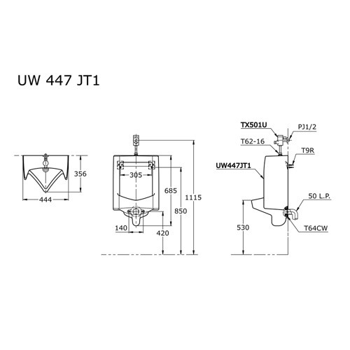 toto-uw447jt1-urinal