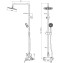Wasser ESS-D330 Wall Mounted Shower Column System with Swivel Spout 2