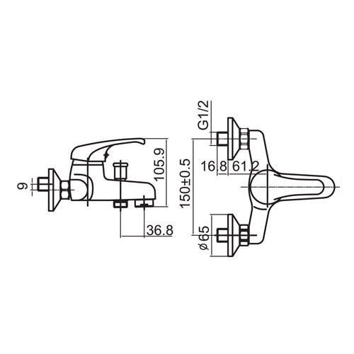 Wasser Kran Air MBT-S010 2