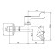 Wasser TL3-030 Lever Handle Wall Tap with Hose Connector 2