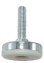 Yane Adjustable + Tee Nut KST 215 Fixed M10x43 White CH Steel 1