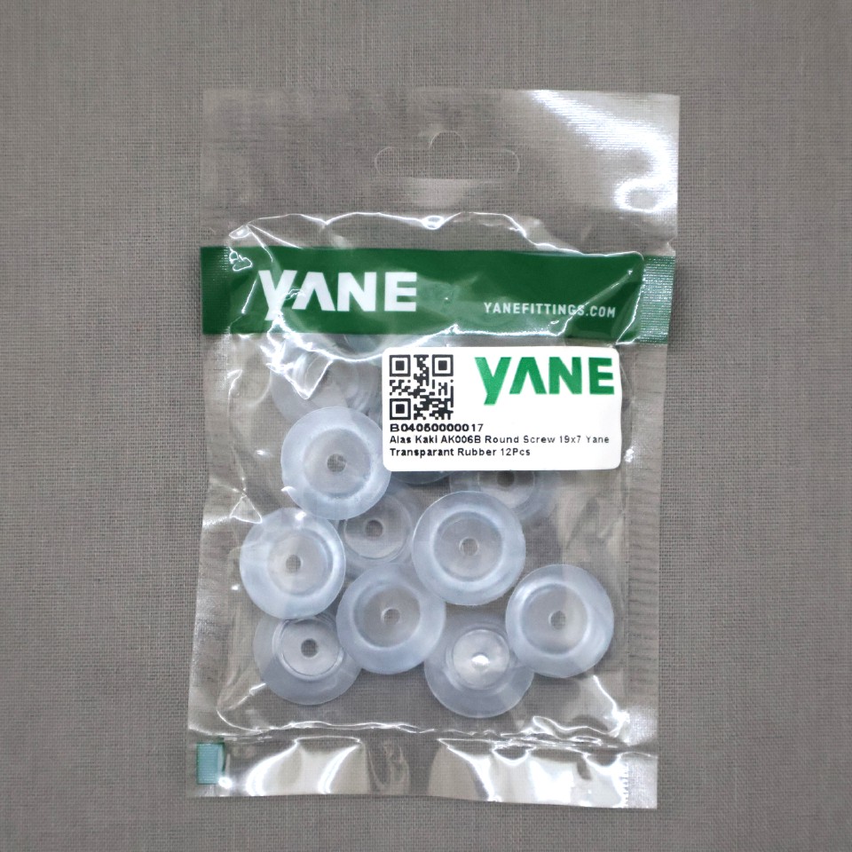 yane-ak006b-round-screw-19x7-transparant-alas-kaki-meja-sofa