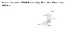 Yane Corner Connector CF208 Round Edge CH Steel 1